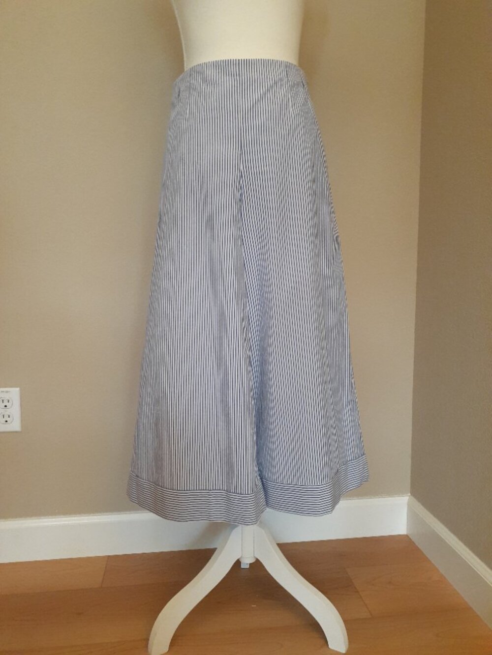 J. Crew Wide Leg Lined Cropped Pants
